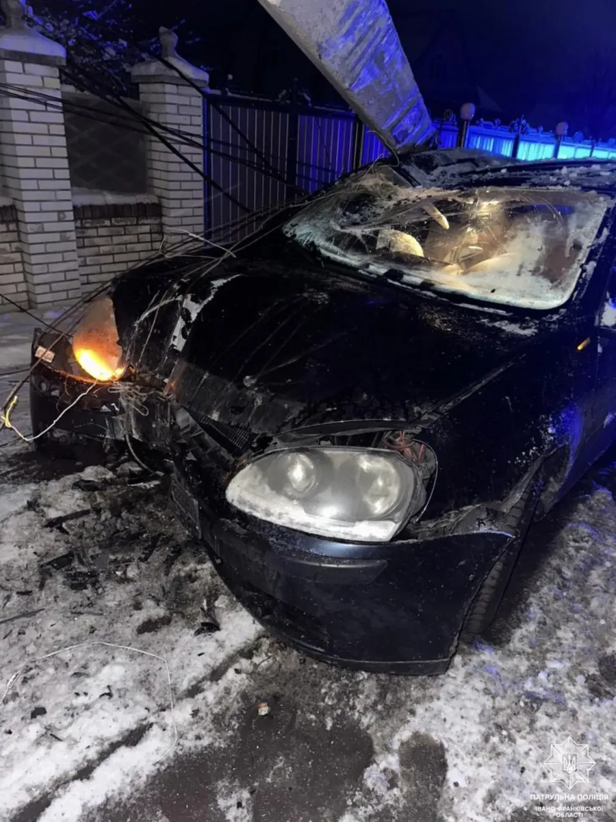 Водій автомобіля Volkswagen не дотримався безпечної швидкості