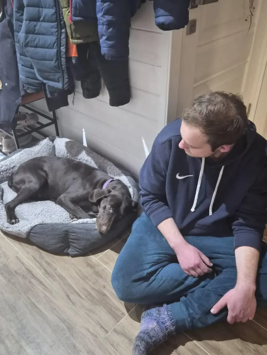 Кожній тварині подарували по мішку корму. Фото: Дім Сірка