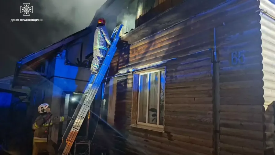 До місця події було оперативно направлено пожежно-рятувальні підрозділи