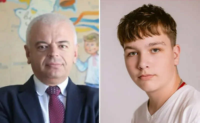 Володимир Буцьо зі своїм наставником Володимиром Чабаранком