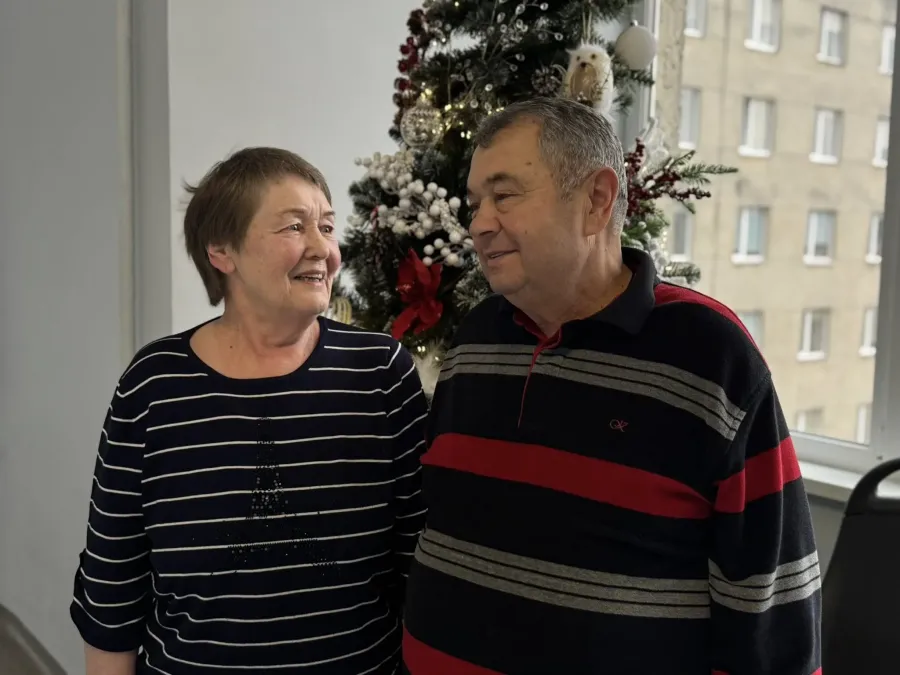 Чоловік пані Ірини приїздить із нею на кожну абляцію