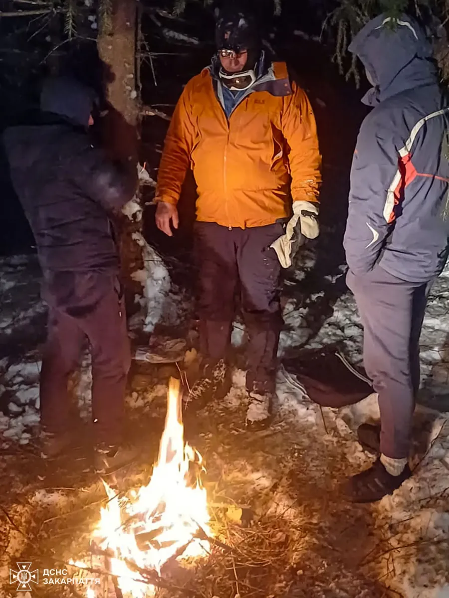 Заблукалих розшукали в районі полонини Явір
