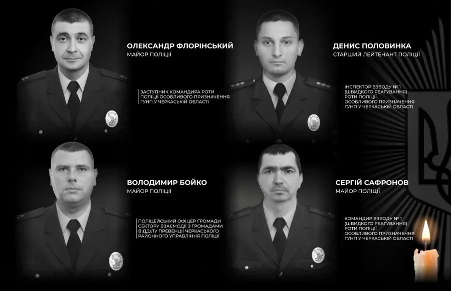 Вічна і світла пам’ять полеглим правоохоронцям!