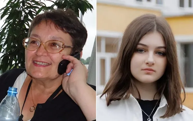 Яна Голинська та її наставниця Тетяна Бреславська