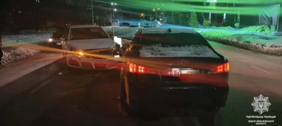 МЕдики підтвердили, що водій Lexus був у стані сп'яніння