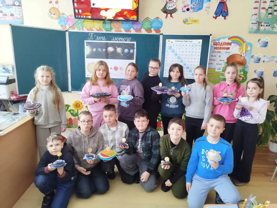 Практична робота допомогла закріпити знання про планети