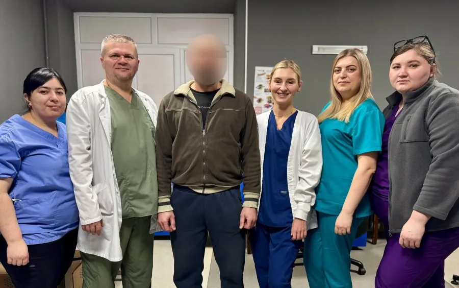 Військовий вдячний медикам за їхню роботу