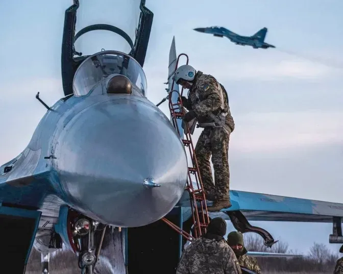 Ілюстроване фото. На заході комбіновану ворожу атаку відбивали авіація та підрозділи протиповітряної оборони