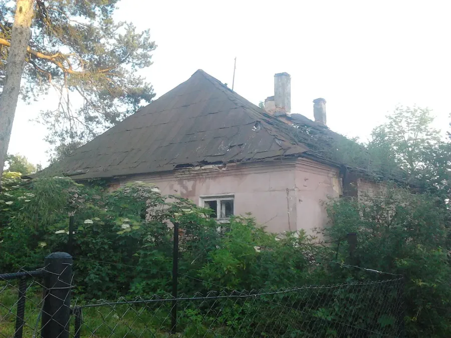 Рештки будівлі колишньої австрійської жандармерії у центрі Калуша. Фото: Вікіпедія