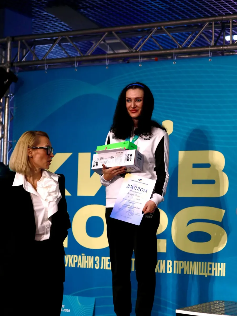 Ганна Шевчук виборола "срібло" на чемпіонаті України у приміщенні зі спортивної ходьби