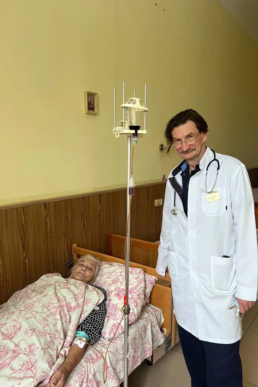 Далі пані Яніна 3 тижні проходила реабілітацію в Університетській лікарні