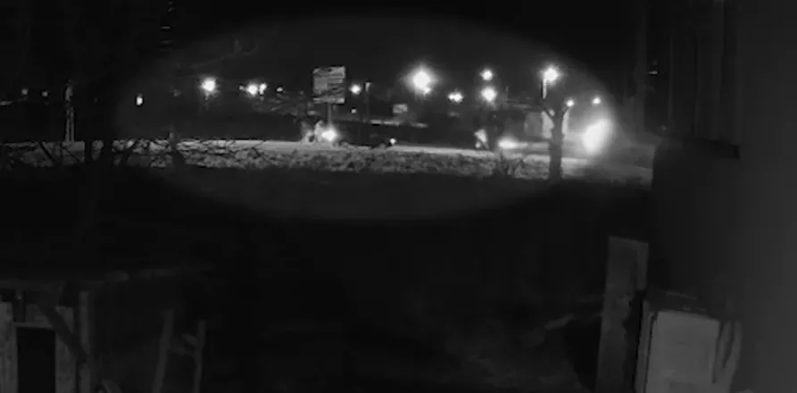 Момент аварії 6 січня 2021 року. Фото: скрін із відео 