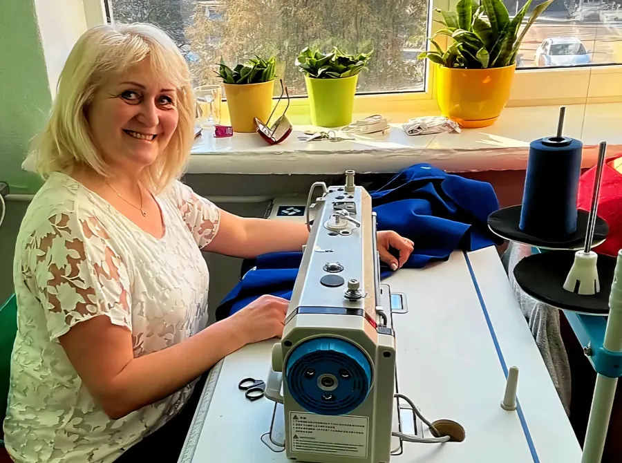 Для облаштування просторів придбали професійні швейні машини