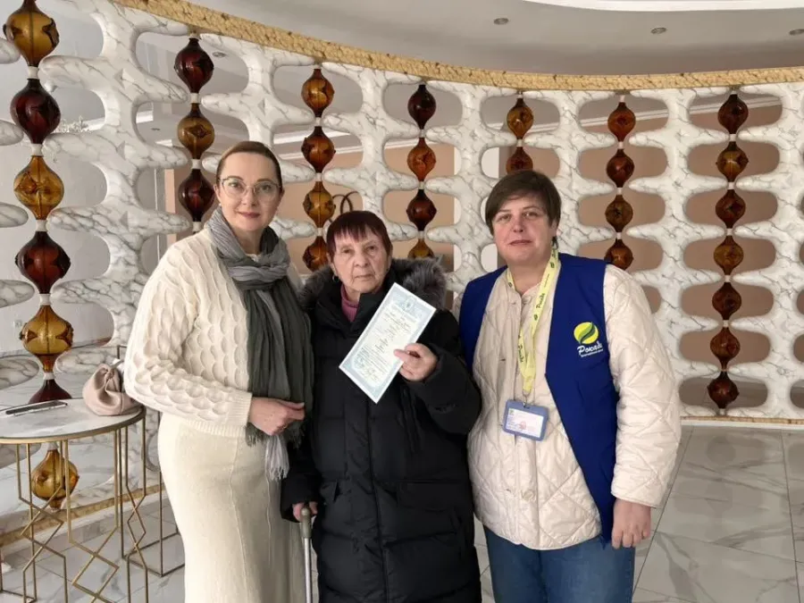 Пані Валентина більшу частину свого життя прожила в місті Бахмут