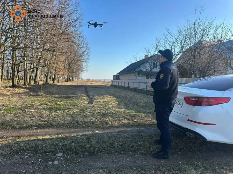 Офіцери-рятувальники здійснили повітряний монітринг за допомогою БПЛА