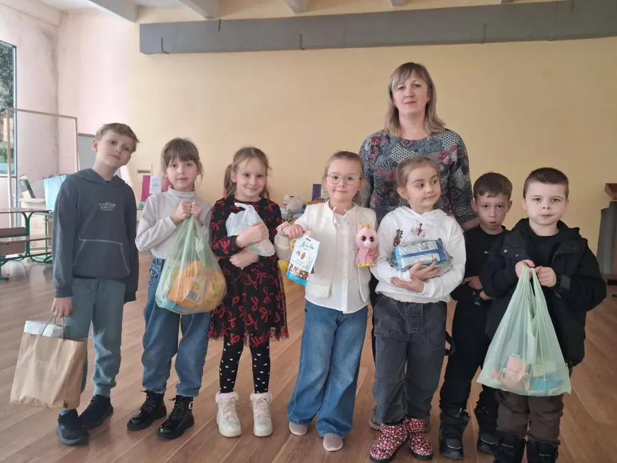 Участь в акції "Тиждень добра для ЗСУ" взяли участь діти, батьки і вчителі