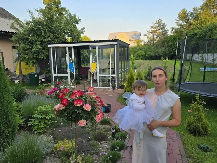 Любов до землі та колупання в ній дає можливість перемкнутися в час війни, підтримати себе ментально, — ділиться Анна Баланенко. Фото: з архіву Анни Баланенко