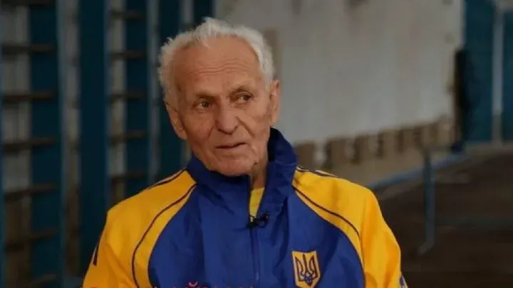  Іван Файчак змагався у секторі стрибків у висоту в категорії 85-89 років