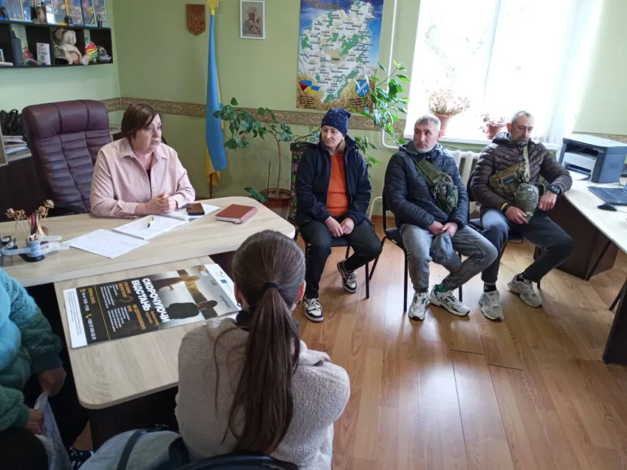 Зустріч зібрала ветеранів і членів родин захисників