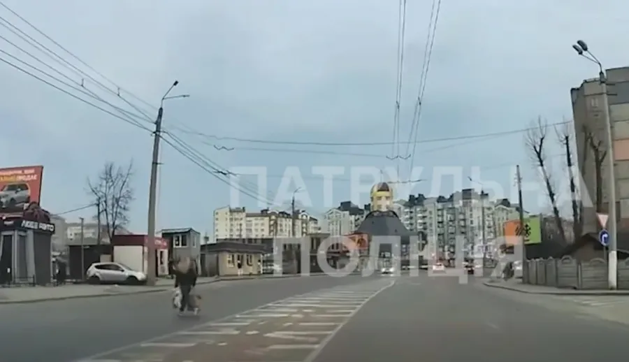 За порушення патрульні винесли постанову. Фото: скрін із відео