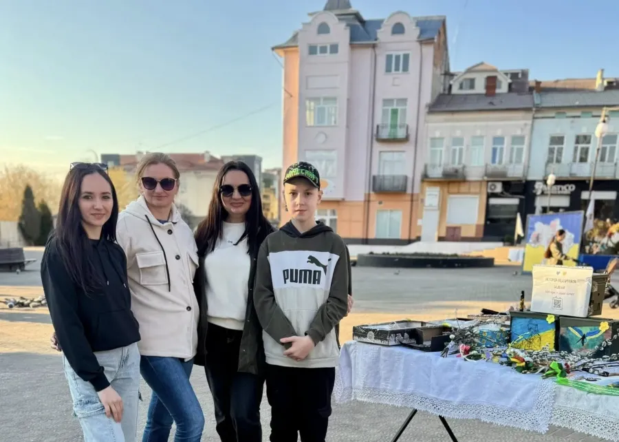 Ярмарок тривав у центрі Калуша вісім годин. Фото: Любов Леурда