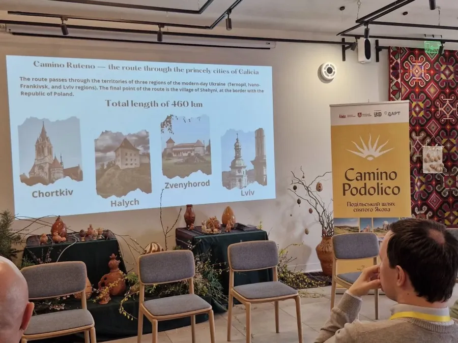 Довжина паломницького маршруту Camino Ruteno — 460 кілометрів