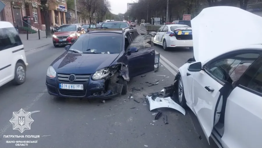 В автопригоді ніхто не постраждав