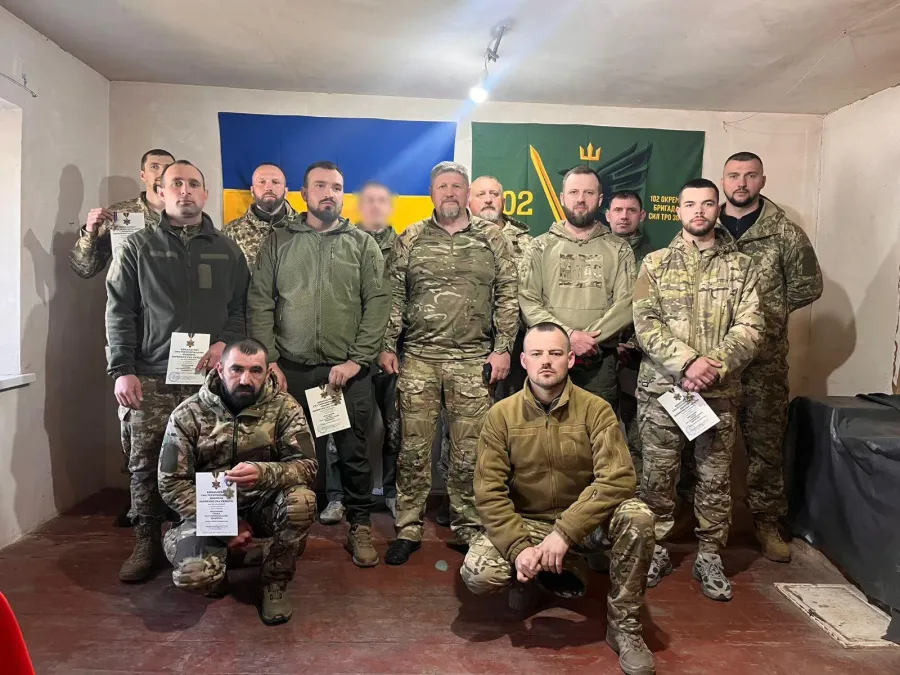 Захисників відзначили нагородами