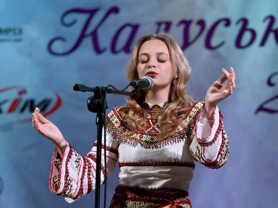 Володарка Гран-прі конкурсу "Таланти Калуської громади — 2026" Тетяна Фомінська. Фото: Калуська міська рада
