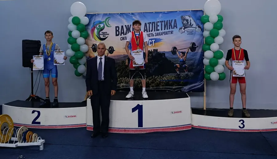 Денис Винник став чемпіоном України з важкої атлетики
