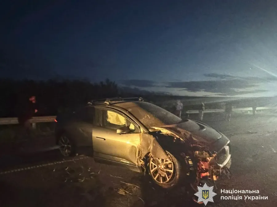 Водія автомобіля Jaguar перевірено на стан сп’яніння. За результатами освідування він був тверезим