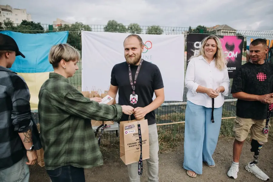 У категорії «Ветерани з невидимими пораненнями» третє місце посів калушанин Микола Магас. Фото: Калуська міська рада