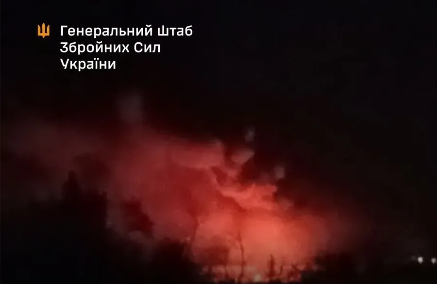 Уражено ремонтно-відновлювальну базу в районі Первомайського (АР Крим)
