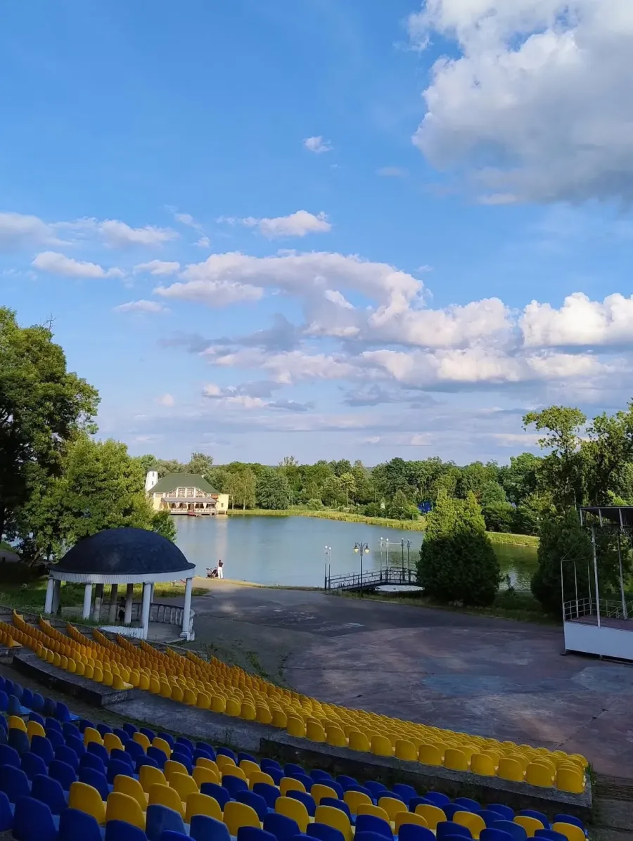 Саме після надзвичайної події на озері у парку щойно призначена директорка написала заяву на звільнення. Фото: "Вікна"