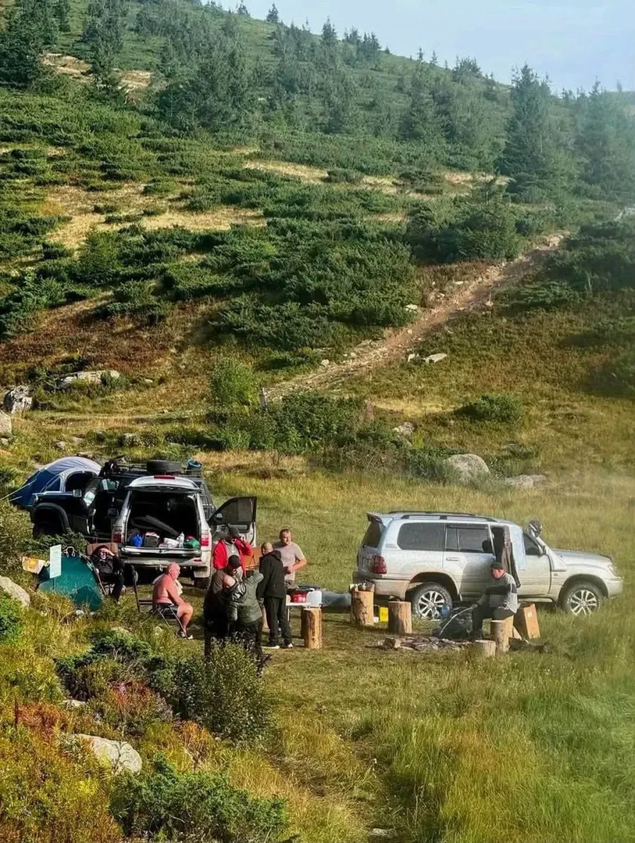 Позашляховики в Апшинецькому заказнику. Фото: Мирослав Білецький/Фейсбук